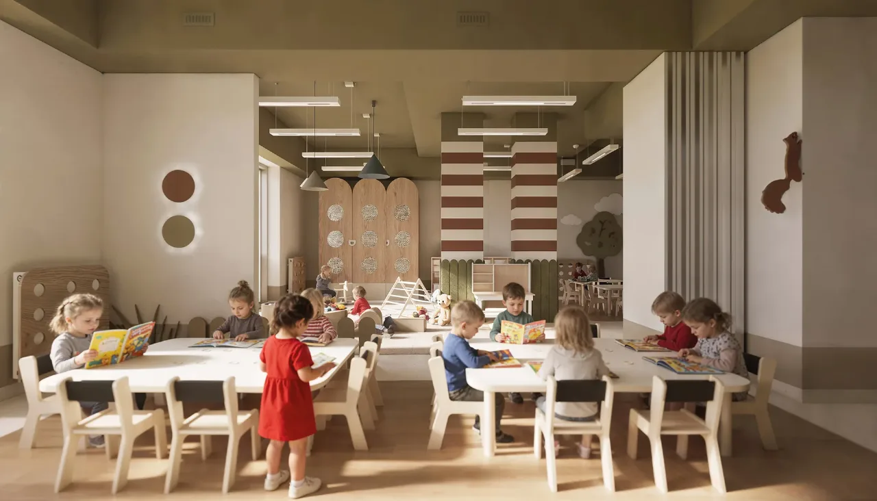 Placówka ModernKids. Dzieci w bezpiecznej, nowoczesnej przestrzeni.